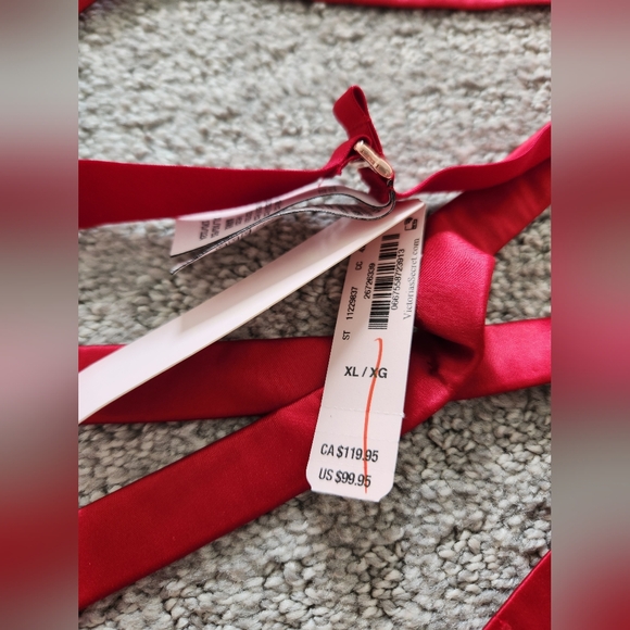 Victoria's secret VERY SEXY Bow Embroidery Open-Back Teddy Size XL NWT - Picture 6 of 12